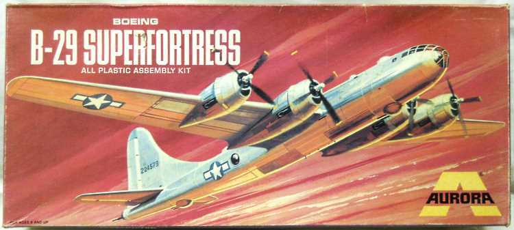 Aurora 1/76 Boeing B-29 Superfortress, 372-250 plastic model kit